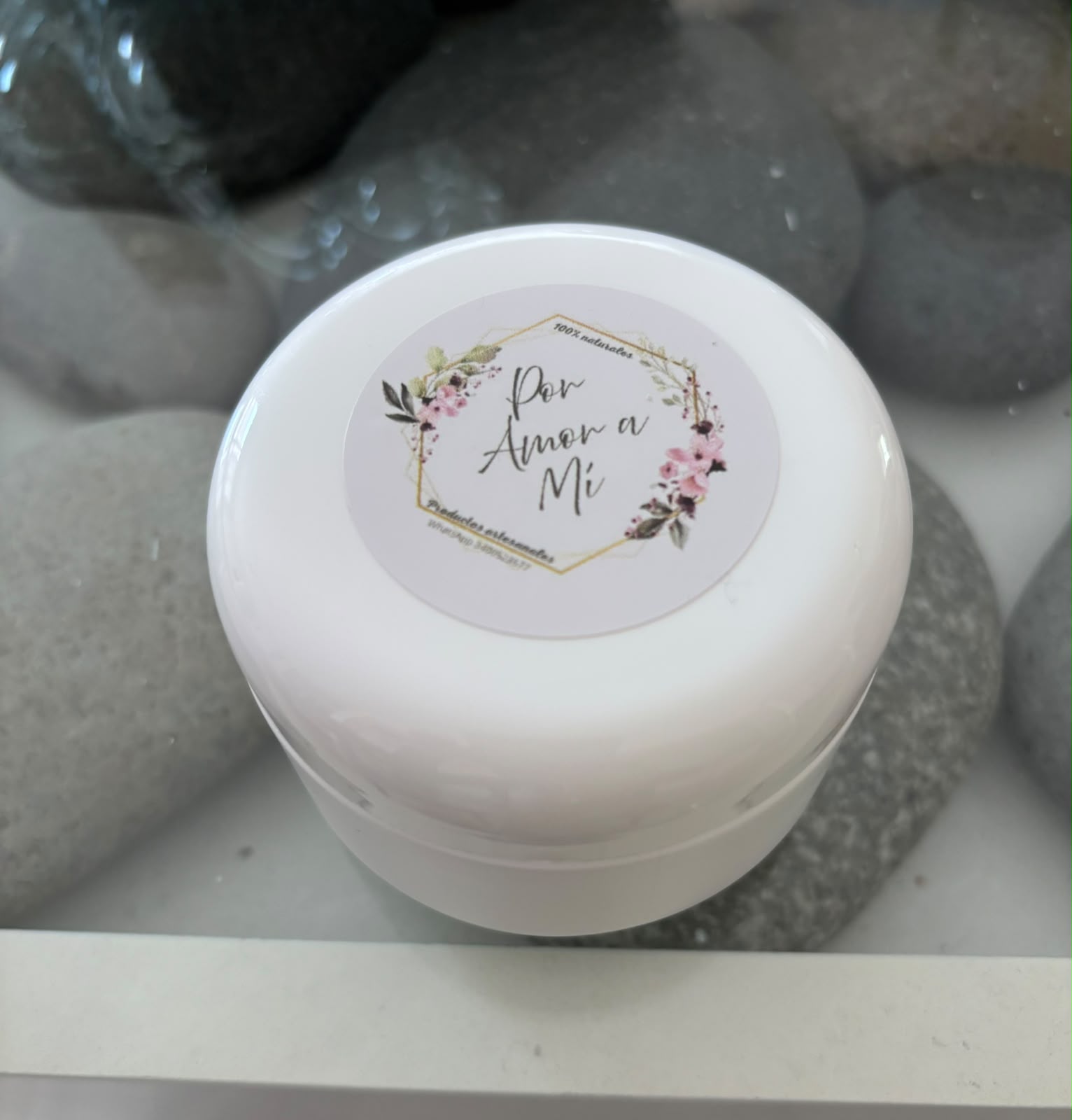 Crema natural vegana Por Amor a Mí